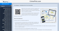 Desktop Screenshot of crimeplot.com